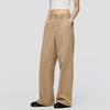 Gap Women's 2025 Autumn Semi-Elastic Mid-Rise Wide-Leg Twill Trousers