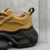 2024 Spring & Fall Men's Trendy Thick Sole Leather Sneakers - Non-slip & Wear-resistant.
