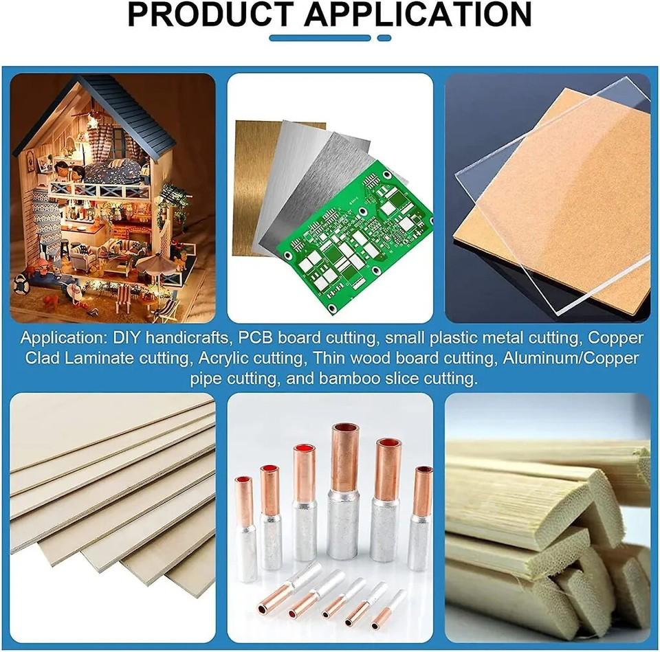 Mini Table Saw DIY Table Saw Electric Circular Saw Plastic PVC Cutter