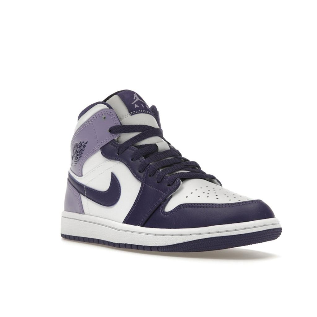 Air Jordan 1 Mid Sky J Purple Męskie Sneakersy Białe Sky-J-Jasny-Fioletowy DQ8426-515