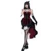 Dark Gothic Floor-Length Lace-Up Punk Skirt - Halloween Irregular Style