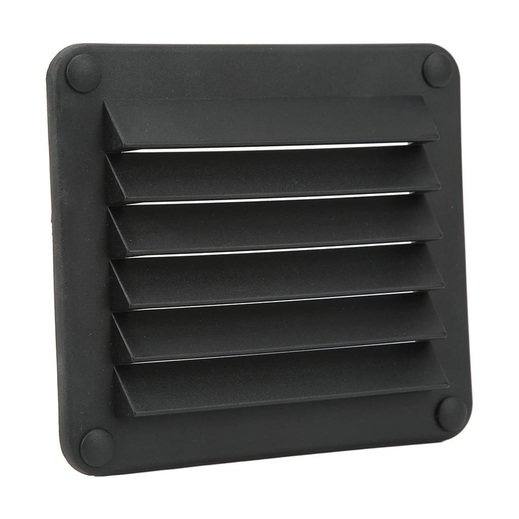 VGEBY 2pcs Air Vent Ventilation Sidewall Easy To Use Simple Appearance Replacement Air Vent for Wall (Black)
