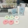 Round Phone Ring Holder Rotating Adhesive Back Stand For Phone