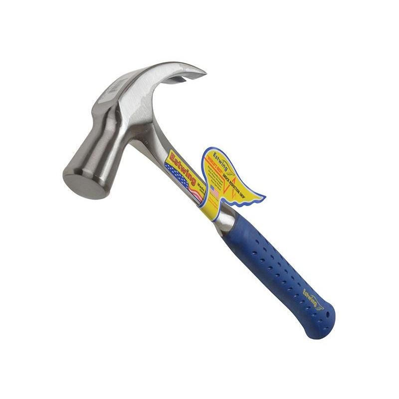 Estwing Curved Claw Hammer, Vinyl Grip