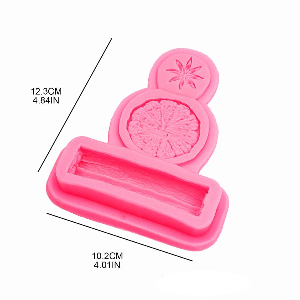 Lemon Spice- Silicone Mold Cake Mold Vegetable Fudge Candy Mold Chocolate Ice Block French Dessert Cake Decorations