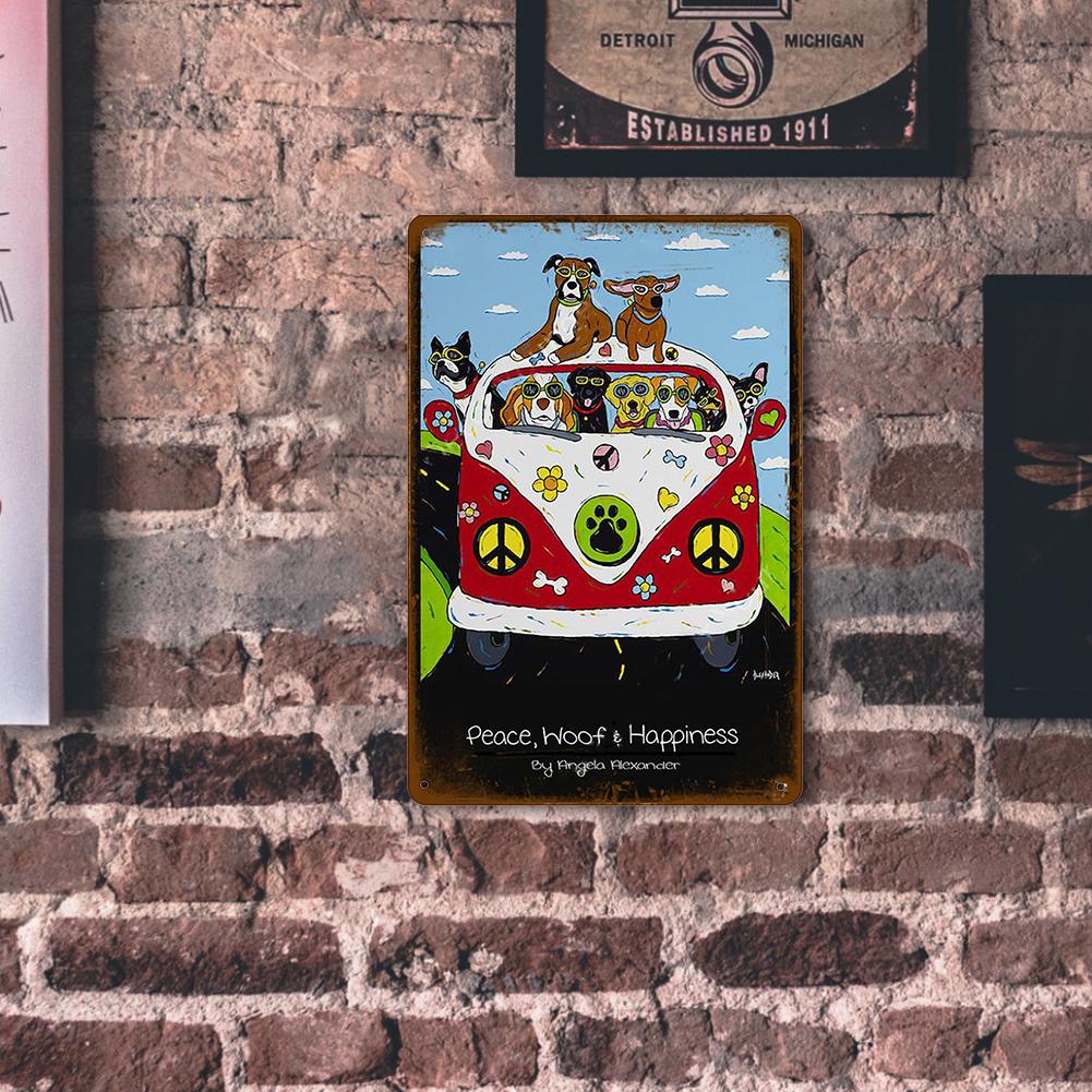Cartello Metallo Vintage Per Garage – Poster A Tema Motocicletta, Stampa In Latta 20x30 Cm, Decorazione Da Parete Retrò Per Bar, Officina, Cucina