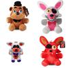 18cm Midnight Bear Plush Toy Red Fox Brown Bear Anime Game Collectible