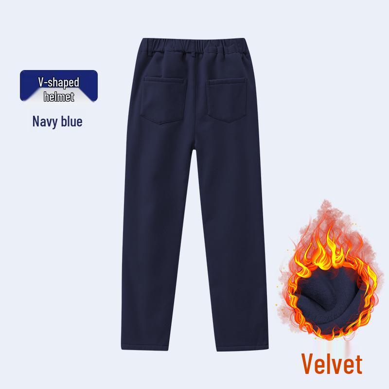 Khaki School Uniform Pants for Primary and Middle School: Boys' Spring/Autumn Cotton Casual Pants & Girls' Stretch Cotton Long Pants