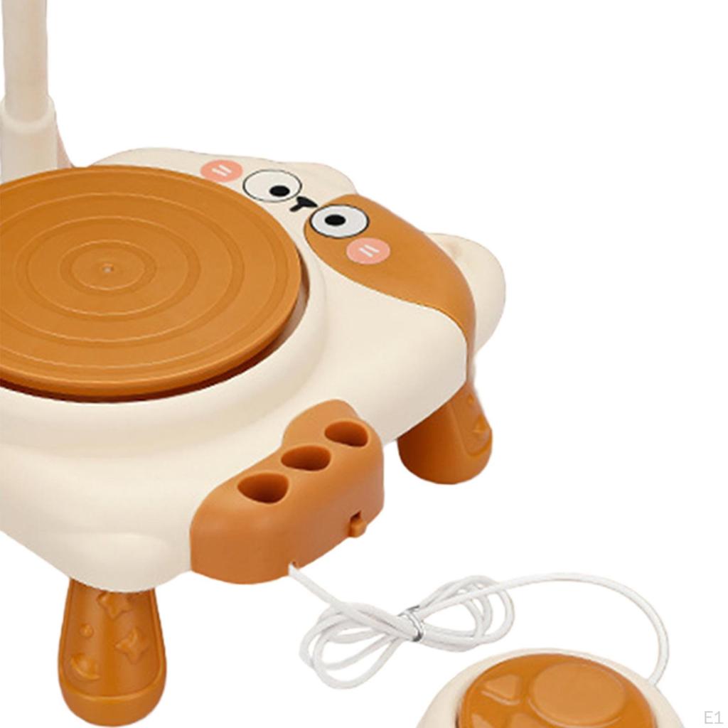 Electric Pottery Wheel Sculpting Clay Tools with Clay, Painting, Apron, Craft Tool for