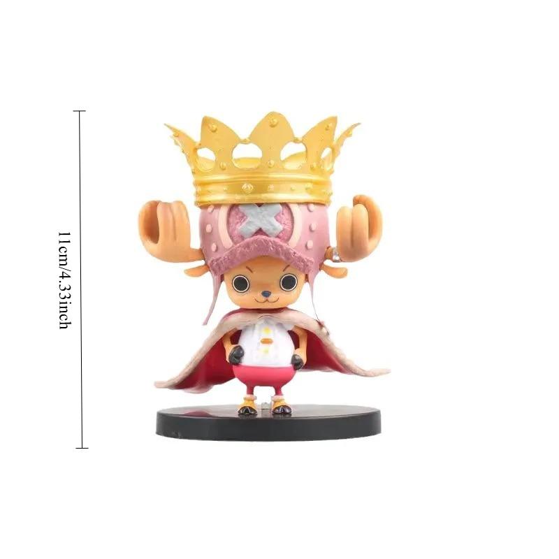 New Anime One Piece 11Cm Tony Tony Chopper Action Figure Crown Chopper Figurine Collectible Model Toys Christmas Gifts