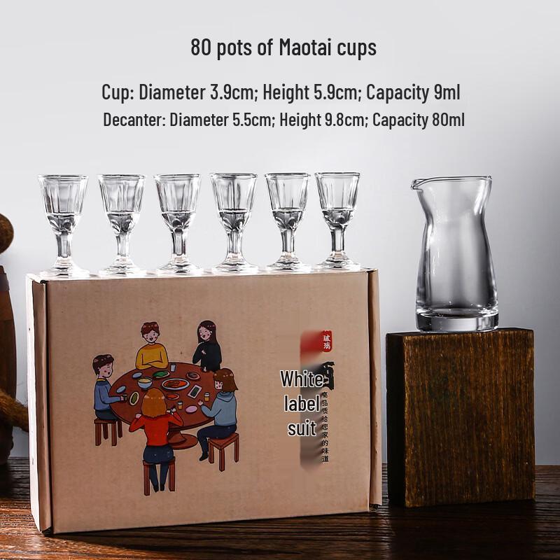Shangqi Baijiu Glass & Decanter Gift Set