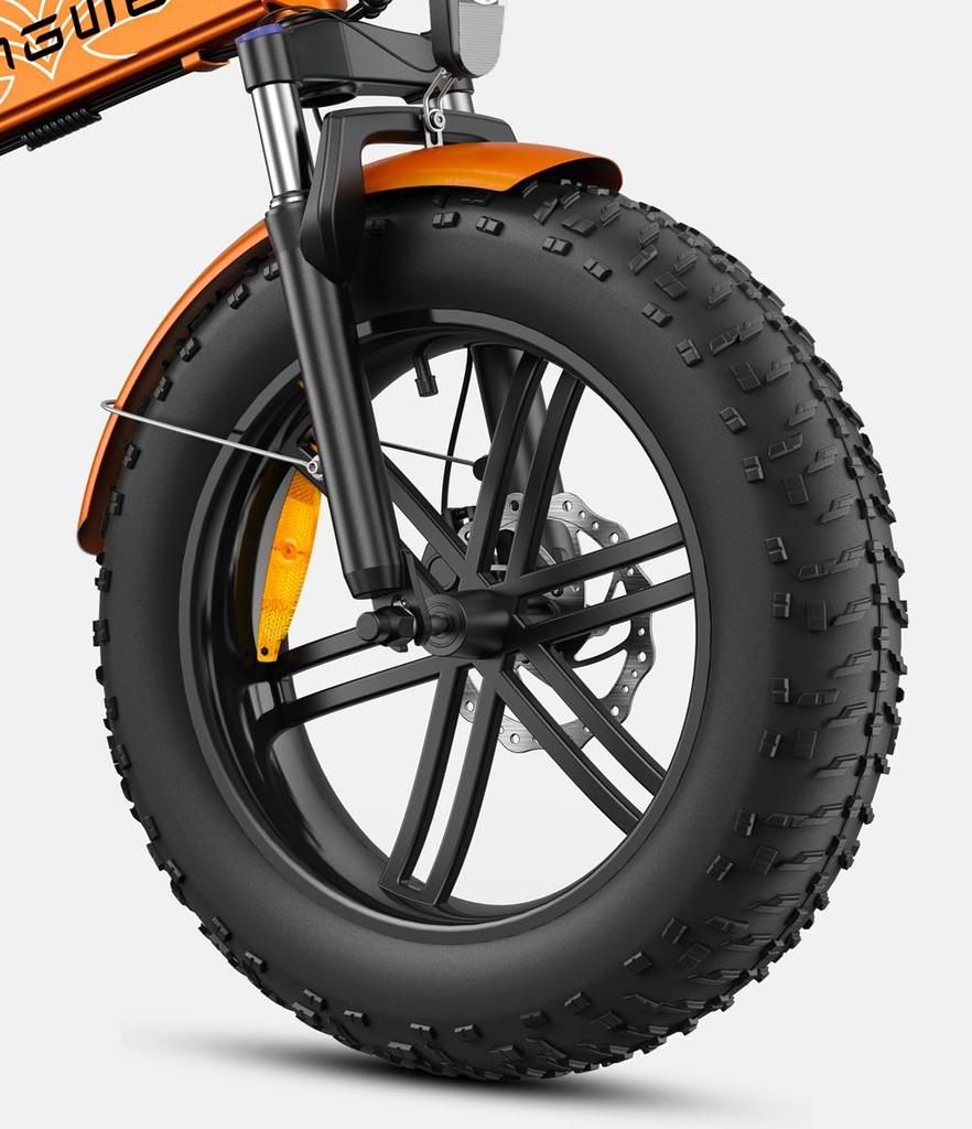 ENGWE EP-2 Boost 20'' Elektrofahrrad für Erwachsene, 250W Leistung, 13Ah Akku, faltbar, max. 25 km/h.Braun