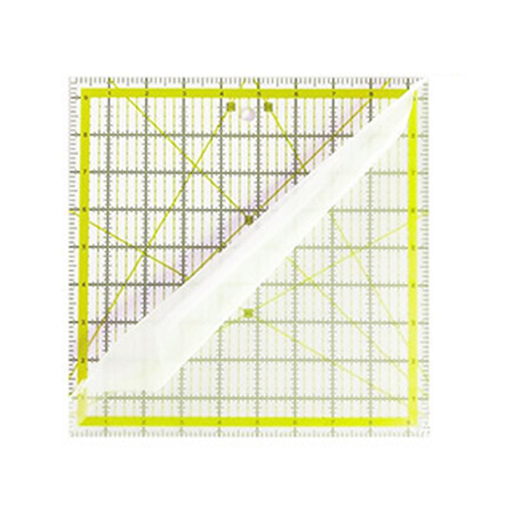 Professional Acrylic Quilting Ruler With Measurement Markings Patchwork Templates For Fabric Cutting Sewing Project