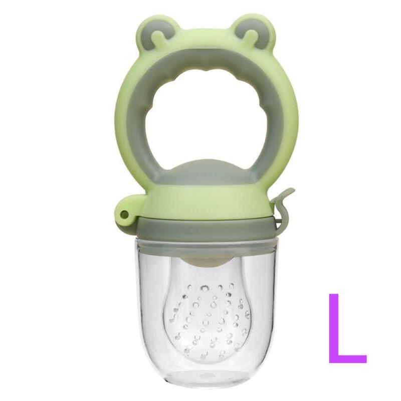 Baby Fresh Food Fruit Vegetable Dispenser Frog Shape Baby Pacifiers Feeder Baby Food Masher