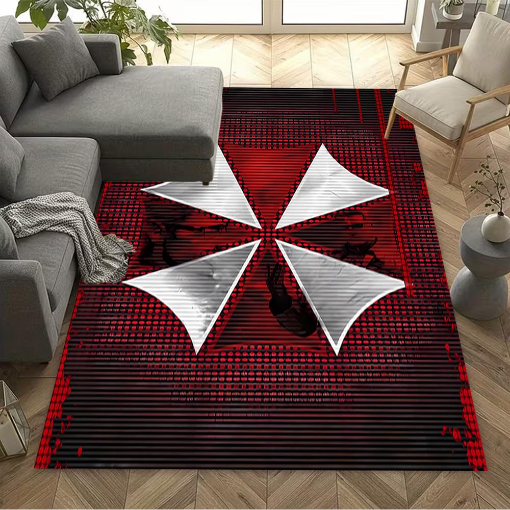 Umbrella Corp. Logo Carpet Design for Decorate room Dining Room Foyer Playrooms Antislip Carpet Office home decor Perfect Gift for Friends & Family
