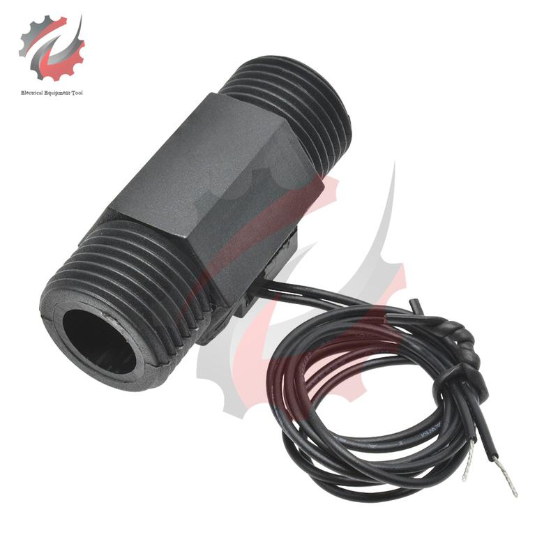 AC 220V 3A 22MM Plastic Water Flow Switch Vertical/Horizontal Automatic Water Flow Sensor Magnetic Welding Cutting Machine