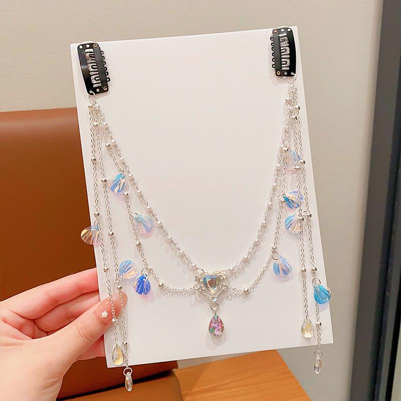 

Детские серьги-кисточки «Русалочка»: Дизайн ракушки «Сказочная бабочка» для маленьких принцесс No Size