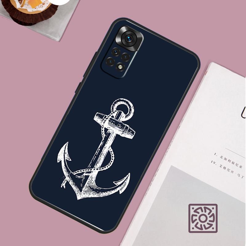 Anchor Sea Beach Case For Redmi Note 12 10 9 8 11 13 Pro 9S 10S 11S 12S Phone Cover For Redmi 12C 9C 10C 13C