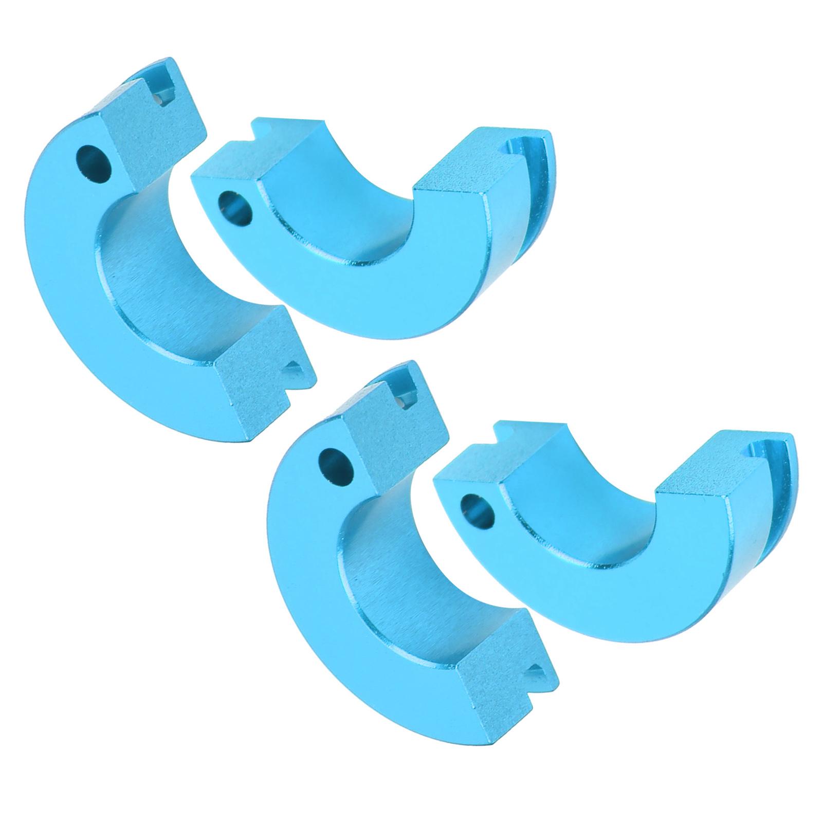 

2Set RC Clutch Aluminium Alloy Clutch Shoes with Spring Fit for Nitro HSP 1 10 Remote Control Car Blue синій