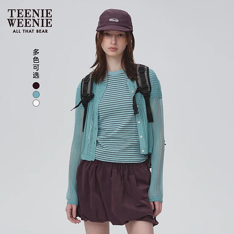 Teenie Weenie Bear Women's Lightweight Knit Cardigan