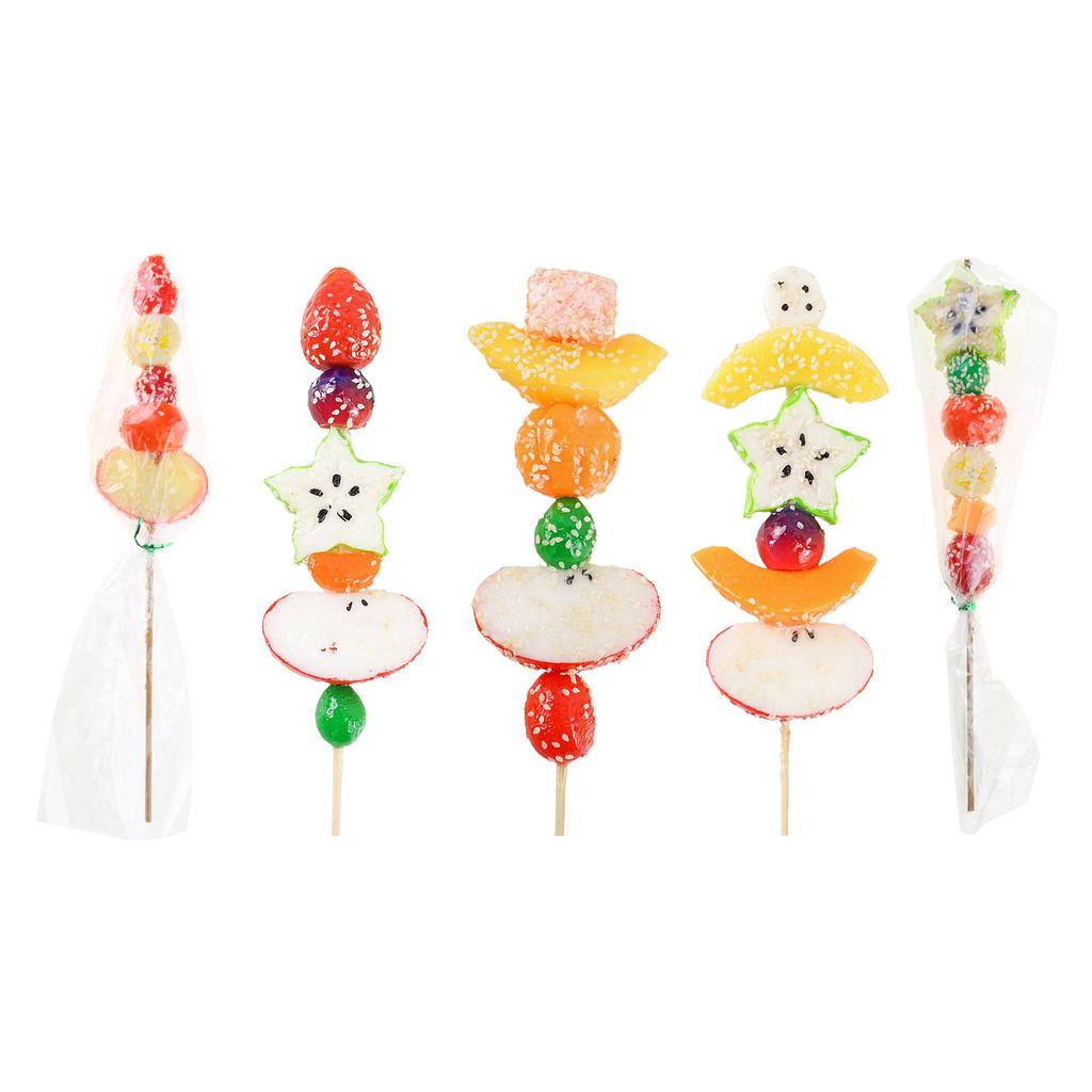 Artificial Sugar-Coated Haws Fake Candied Haws Realistic Simulation Candied Haws Artificial Fruit for Photography Prop
