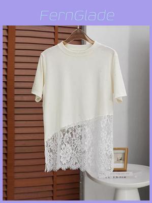 Sommer T-Shirt Kleid Mit Stickerei Für Freizeit Und Business Wear Aus Weichem Polyesterstoff