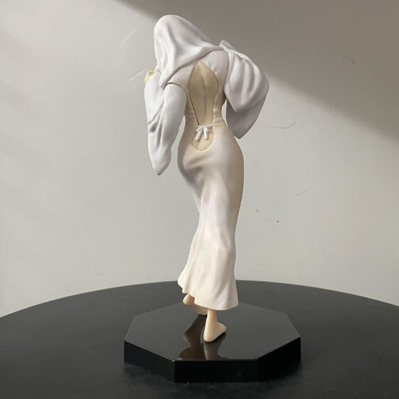 21cm Chiyu Sexy Anime Figure Ghost Girl Mrs. Apricot Adult Collectible Model Desk Decoration Halloween Orament Gift