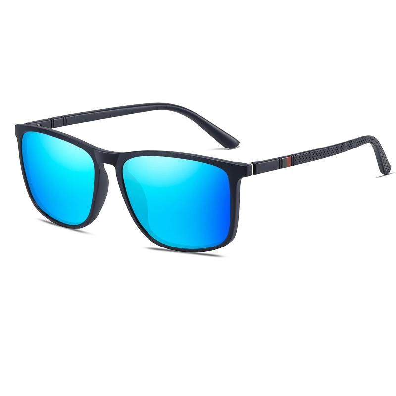 Rectangle Polarized Sunglasses Men Women Travel Driving Anti-Glare Vintage Sun Glasses Fashion Hombre Uv400