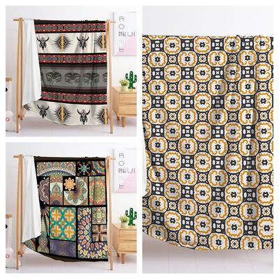 Decke Flanelldecke Bohemian 3D Digitaldruck Deckenbezug Decke