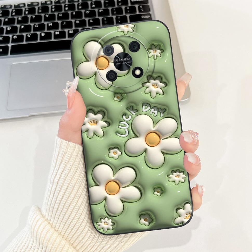 Neues Gehäuse Für Huawei Nova Y90 Hülle Modisches Kaninchen Handyhülle Für Huawei Nova Y90 NovaY90 CTR-LX1 Stoßfeste Weiche Rückseite