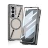 Electroplated Magnetic for Wireless Charging Phone Case for Samsung Galaxy Z Fold 6 5 Fold6 Fold5 5G Leather Protective Cover