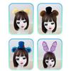 Cartoon Bear Ear Plush Headband Cosplay Costume Hairhoop Birthday Party Hairband Women Face Washing Hairhoop Accessories