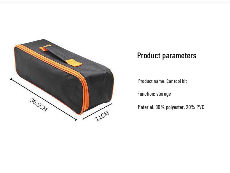 Multi-Purpose Portable Storage Bag: Cloth, Vacuum, Inflation Pump, Emergency & Tool Bag