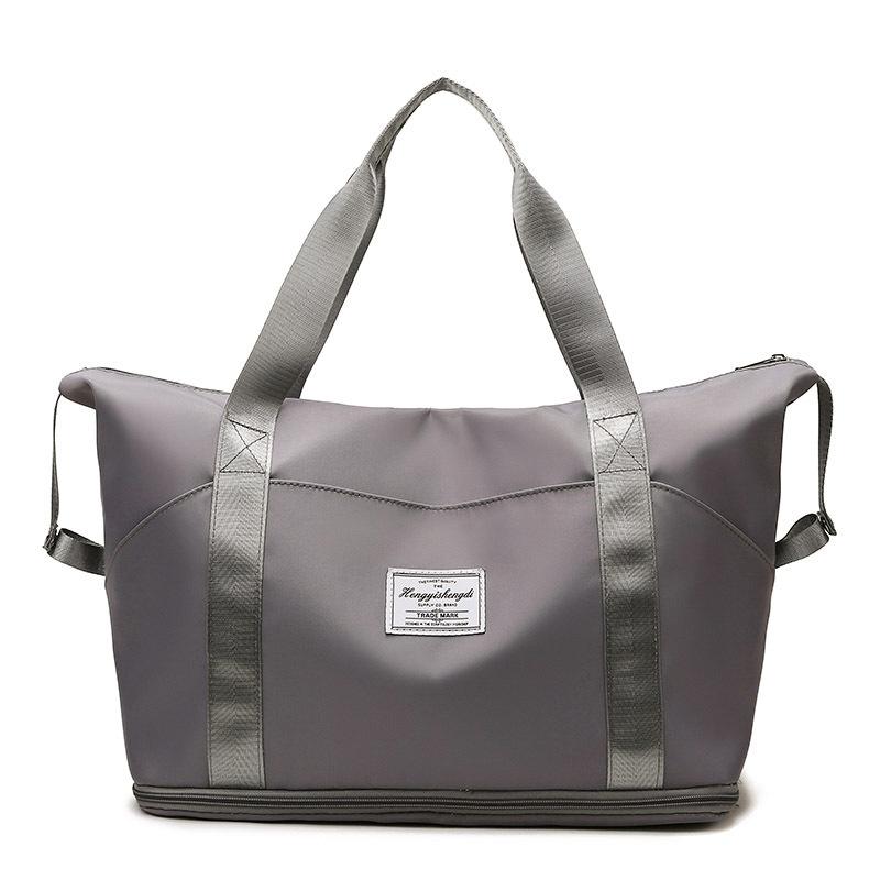 Travel Bag Expandable Ultra-large Capacity Fitness Bag Lightweight and Simple Style for Men and Women Universal Business Travel Bag