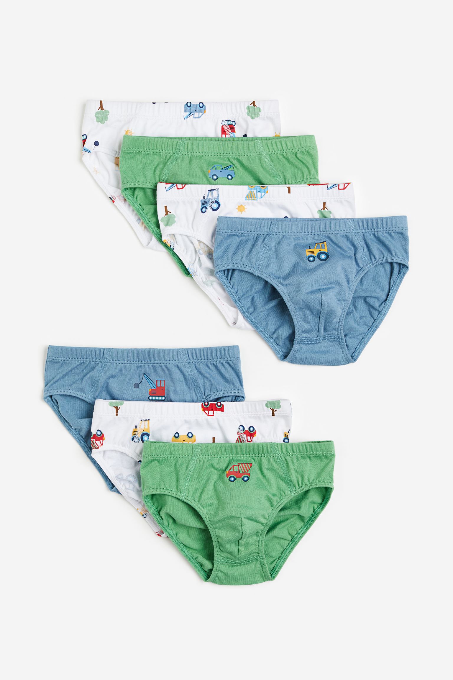 

7 пар хлопковых трусов для мальчика