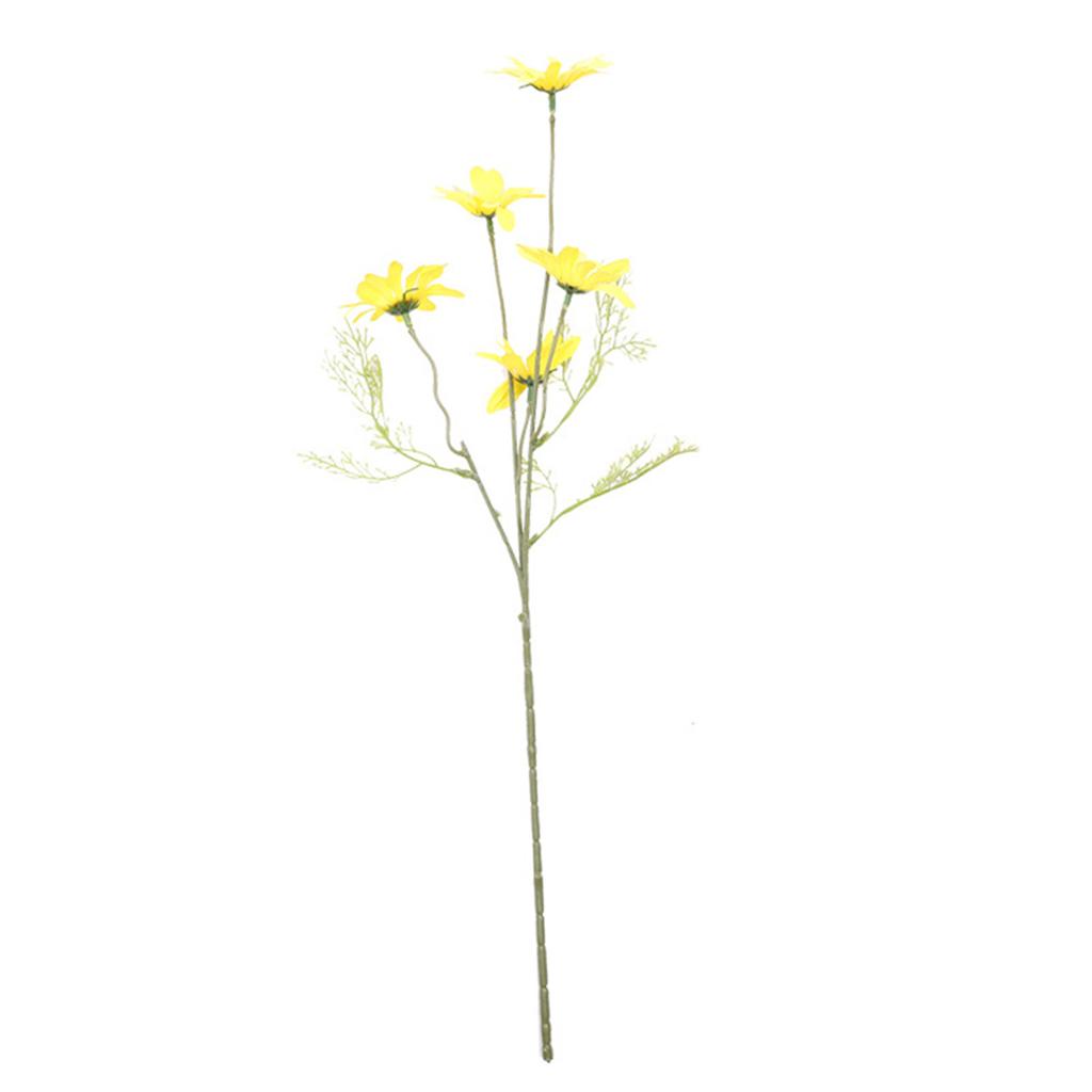 Artificial Daisy Single Stem High Simulation Vivid Decorative for Wedding Bedrooms Parks Offices