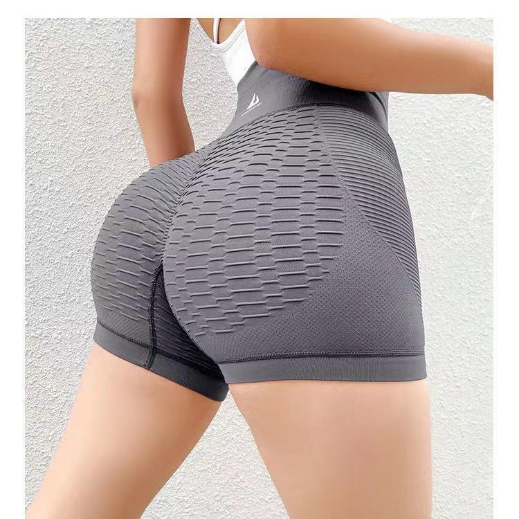 Seamless Yoga Shorts for Women Sexy Push Up Booty Workout Shorts Tights Fitness Sports Short Legging Gym Clothing Yoga Shorts