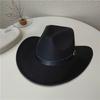 Daily Wear Cowboy Hat Retro Jazz Cap New Gentleman Hat  Autumn Winter