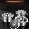 Stainless Steel Single-Person Self-Service Hot Pot with Personal Induction Cooker