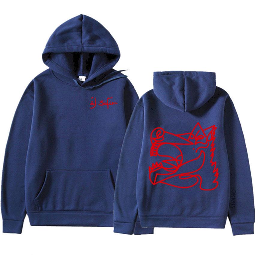 Rapper Al Safir Tour Gothic Graphic Pullovers Mens Punk Oversized Tide Sweatshirts Casual Style Hoodie Unisex Tracksuit