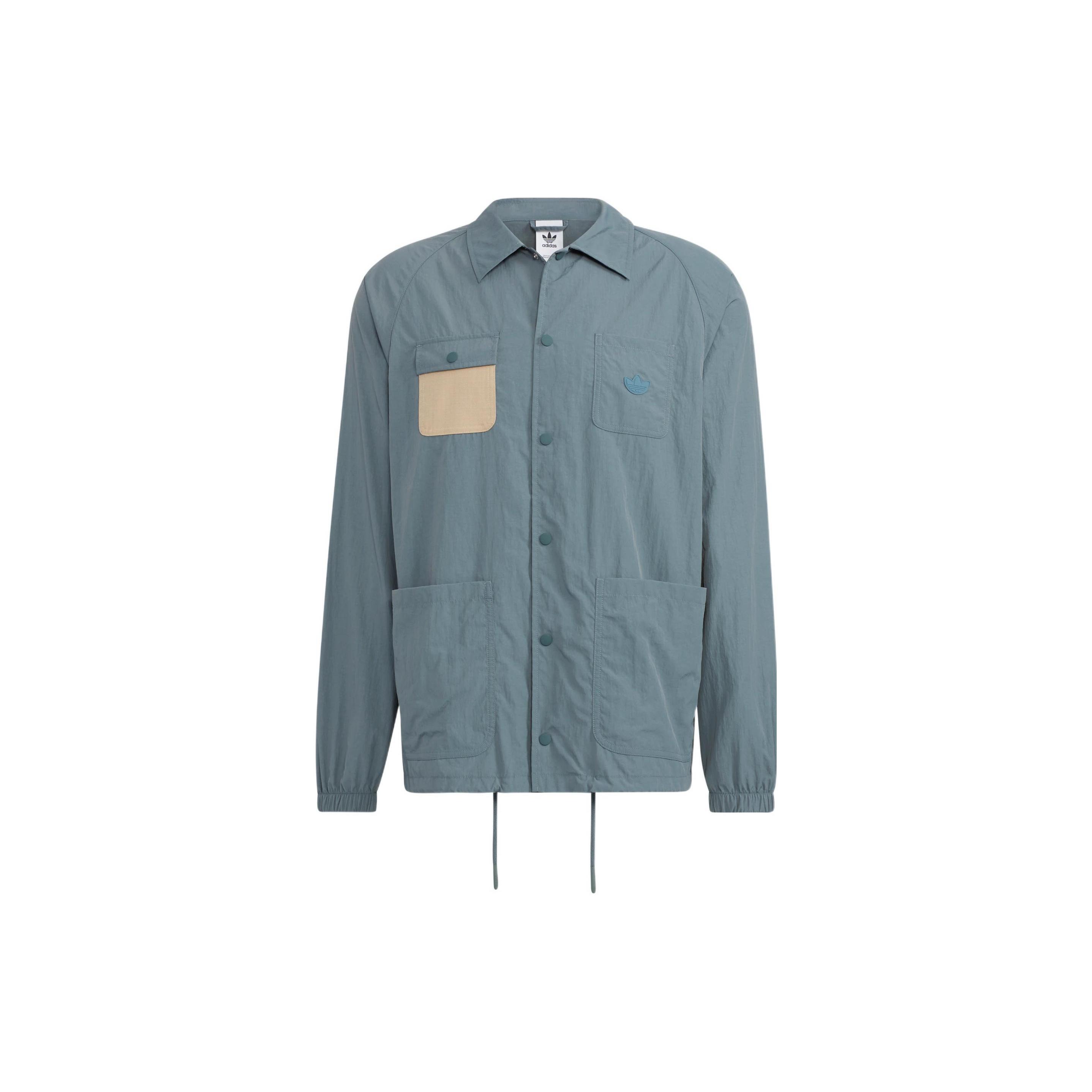 adidas originals x CHARR Crossover Adjustable Logo Sports Unisex Blue Jacket Men s HR3461 S