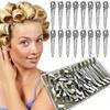 20/100pcs Positioning Metal Hair Clips Duck Billed Hairpins for Women Styling Tools Barber Hair Cut Clamps DIY Curls for Salon
