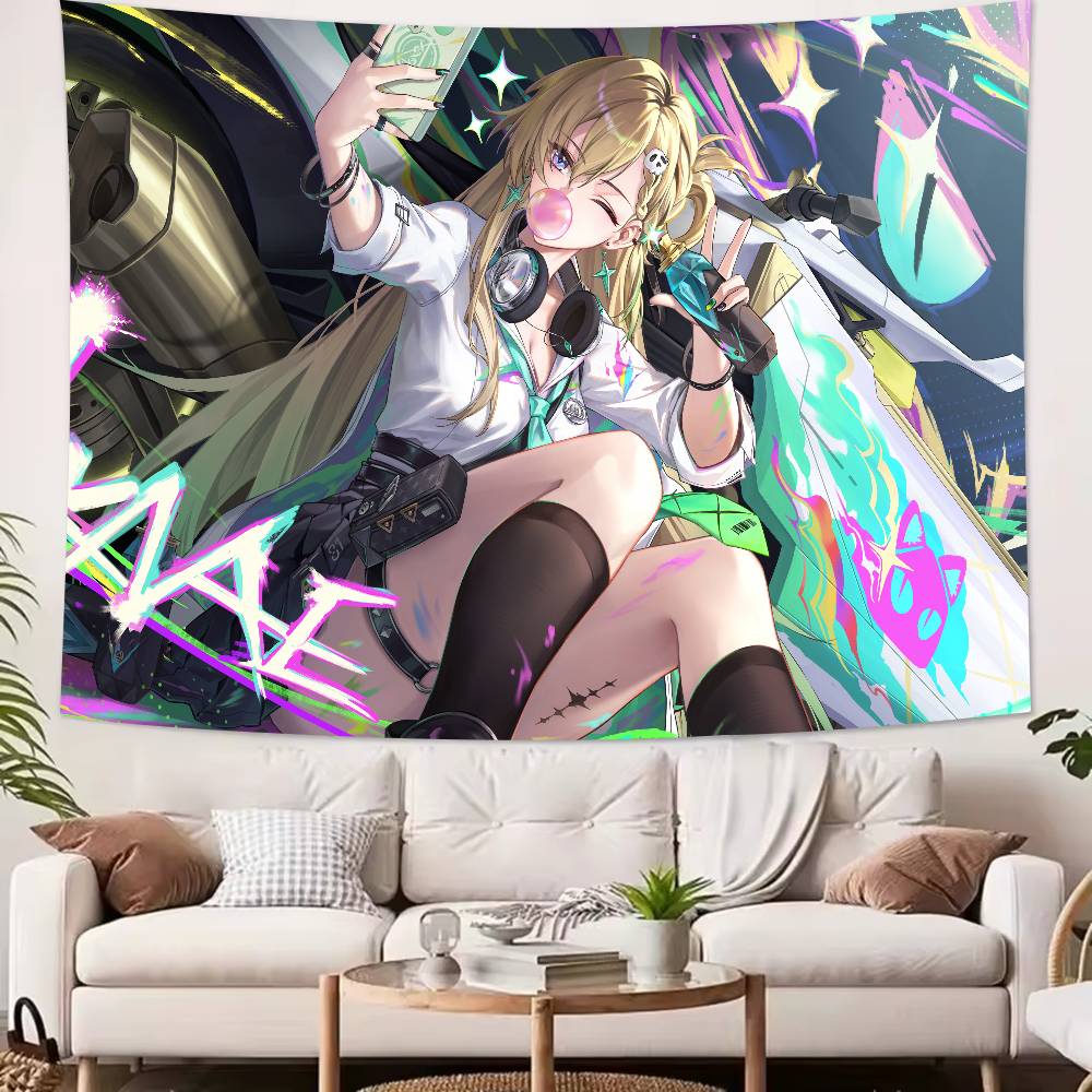 Large Fashion Pretty Hot Girl Lynae Tapestry Decoration Bedroom Dormitory Background Cloth Home Party Living Room Club Tapestry