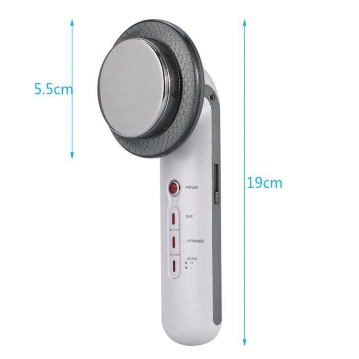 Ultrasonik Zayıflama Makinesi - Vücut Bakımı - 12W - 5 Mod - Kızılötesi - EMS