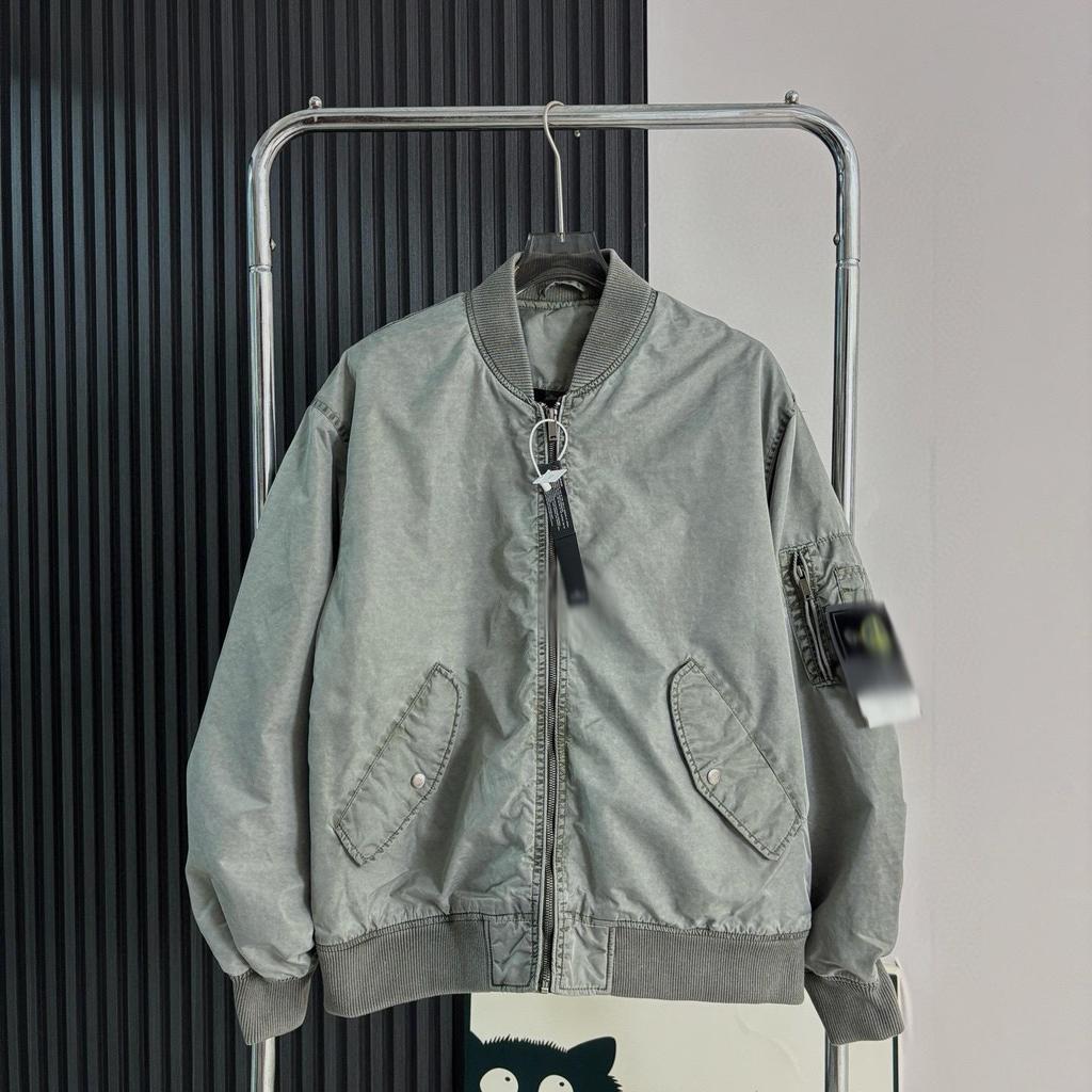 Unisex Autumn/Winter Cotton Pilot Jacket - Casual Warm Baseball Coat