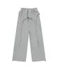 Gillaakaibeu Overlap Script Sweatpants_Grey