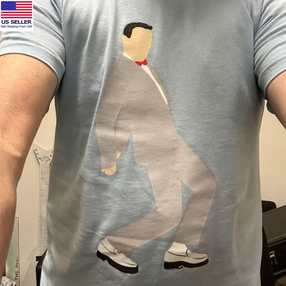 Pee Wee Herman Free Pee Wee White Unisex Shirt Adult Tee BL2.594 Unisex T-Shirt XXXL