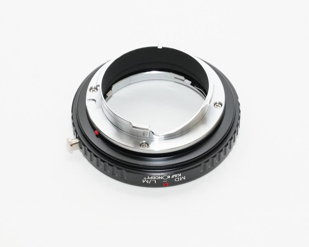 CONCEITO Adaptador Minolta MD para Montagem Leica M com Pano de Lente K&F Lens-L/M md-lm (KFLM)