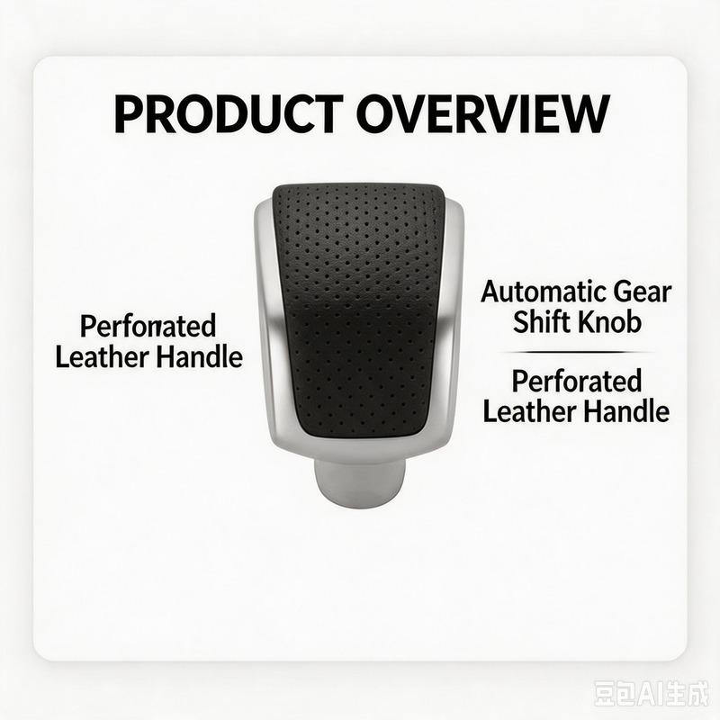 PerFor FORated PU Leather Shift Knob Compatible with For g Class W463 Manual Transmission ShiftinFor g Mechanism