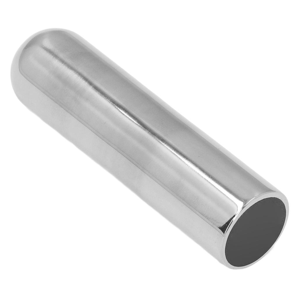 Guitar Slide Tone Bar Stainless Steel Solid Guitar Slide with Thumb and Finger Picks for Lap Steel H